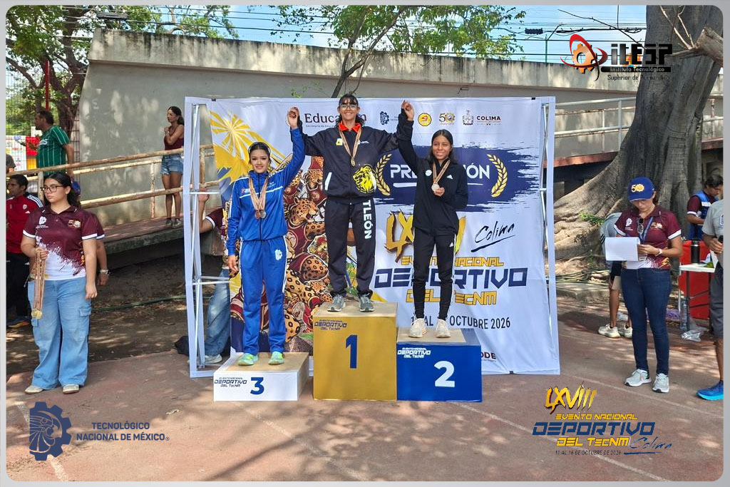 Nuestra delegación conquisto el 2do Lugar en 800 mtrs. y 3er lugar en 5000 mtrs. en el LXVIII Evento Nacional Deportivo 2026